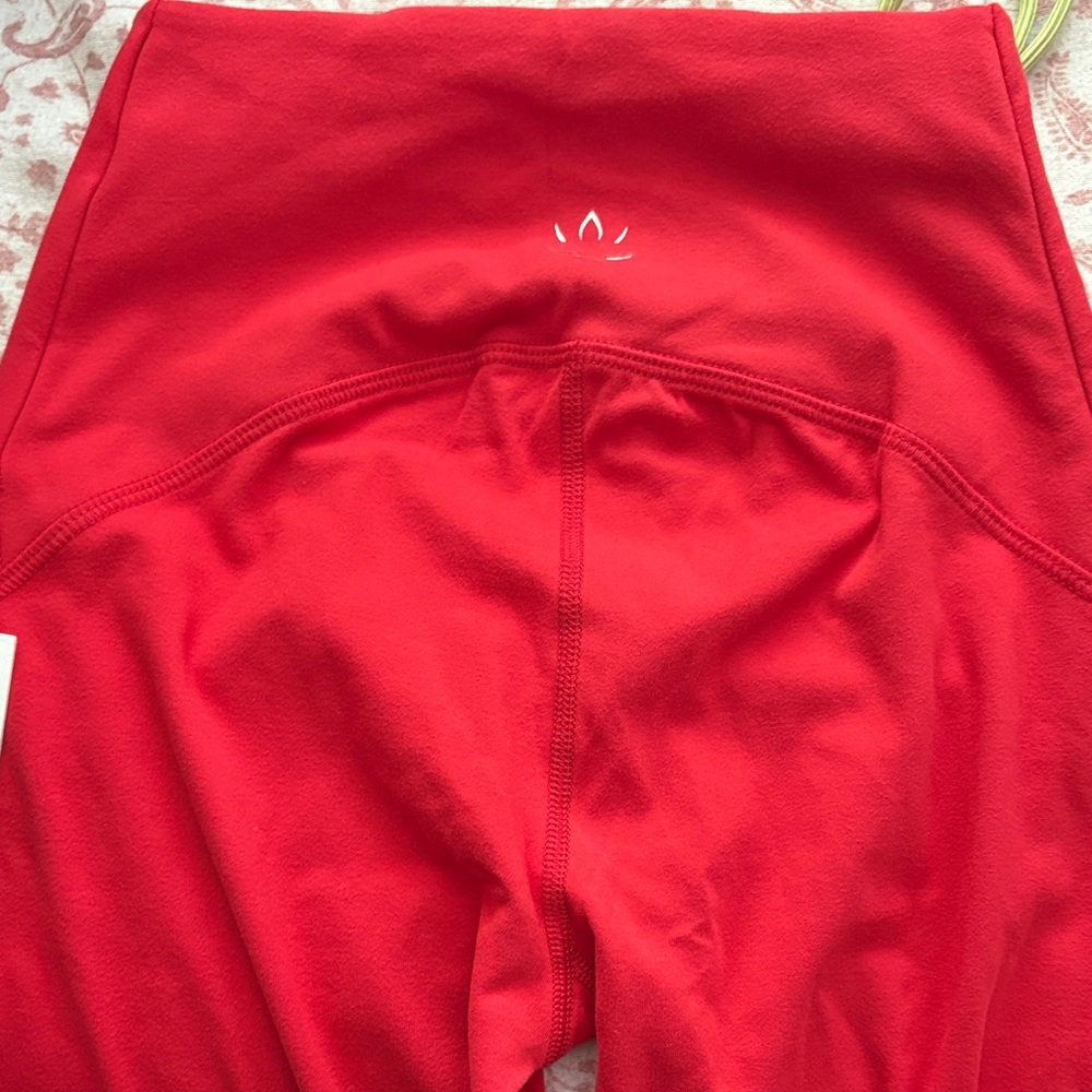 Beyond Yoga Vibrant Red Leggings